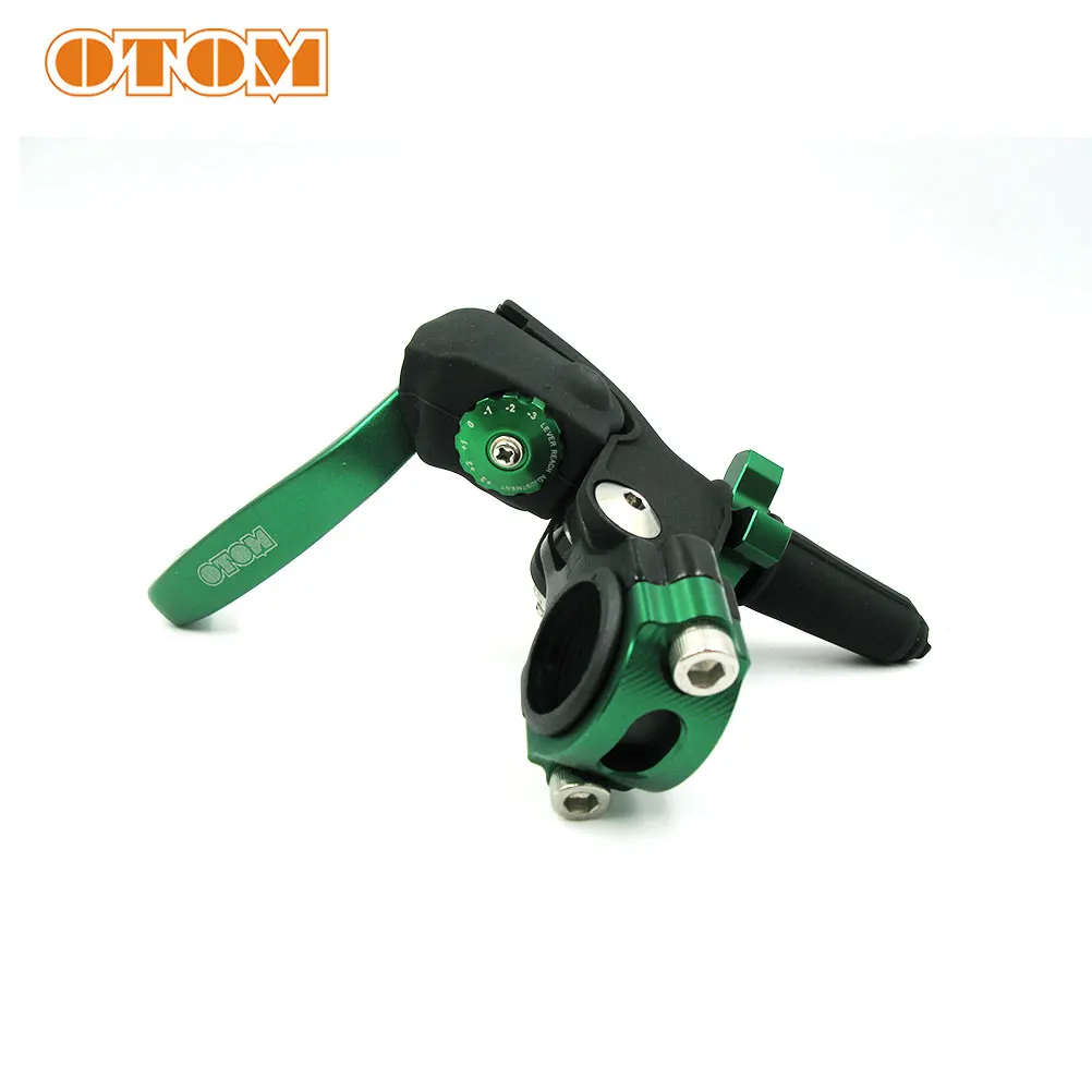 OTOM Moto Scooter Leva Frizione Per KTM HONDA YAMAHA KAWASAKI RM Motocross Pit Dirt Bike CNC In Alluminio Manubrio Regolabile