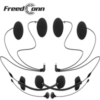 FreedConn Brand 8/5 Pin Old/New Soft/ Hard Cable Headphone & Microphone for T-COM SC/VB/OS TMAX-E/S/M T-REX Series Headset