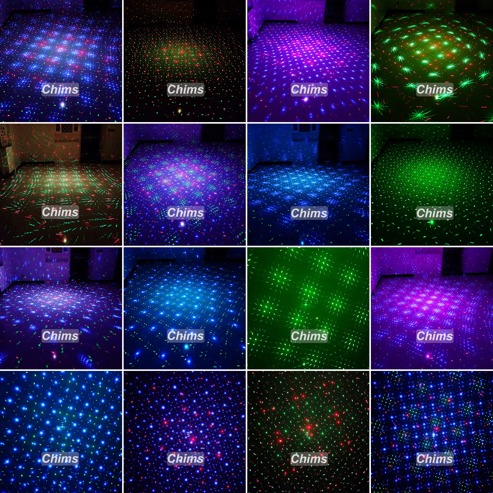 Chims Mini Party Laser Light Disco Karaoke Outdoor Home Lights Battery Operated Draagbare Rgb Meteor Star Projector Verlichting