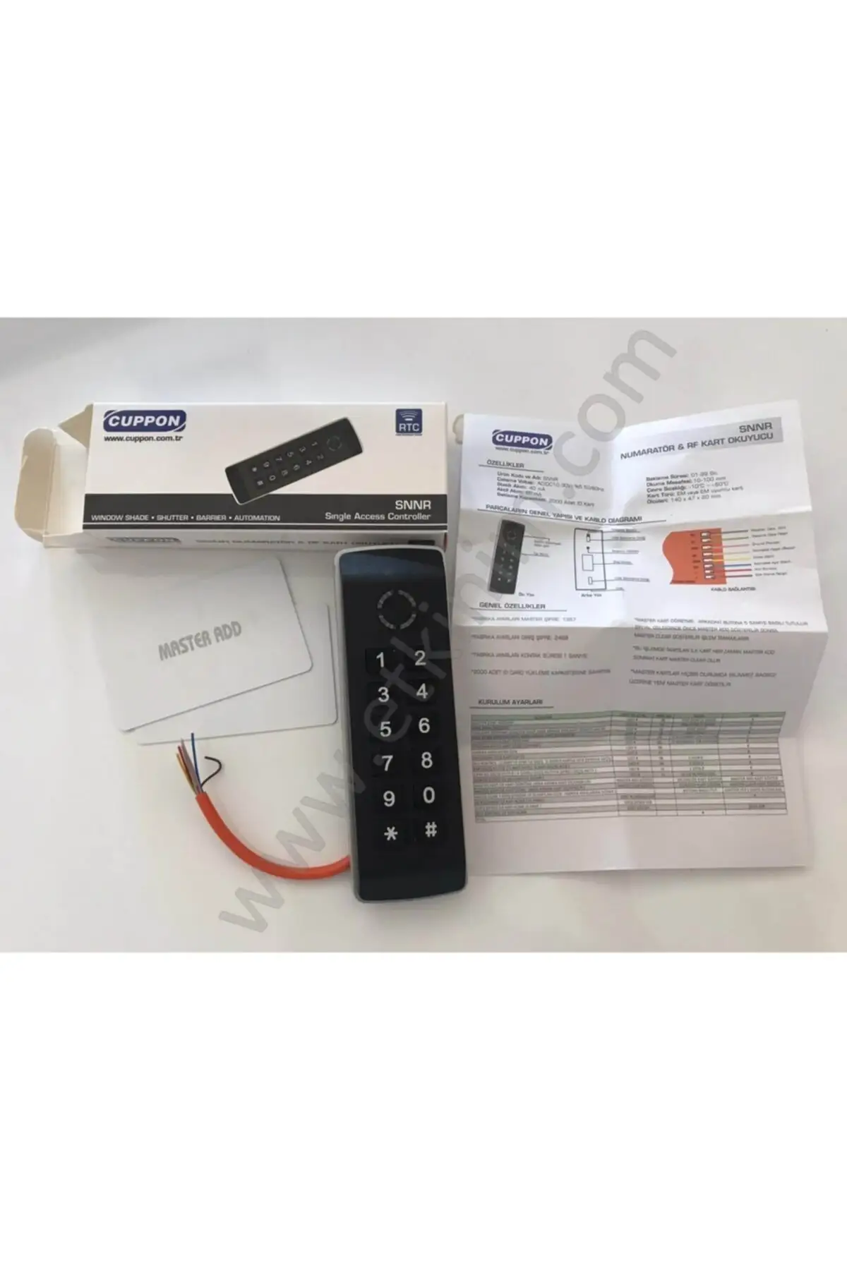 Snnr licznik i czytnik kart Rf