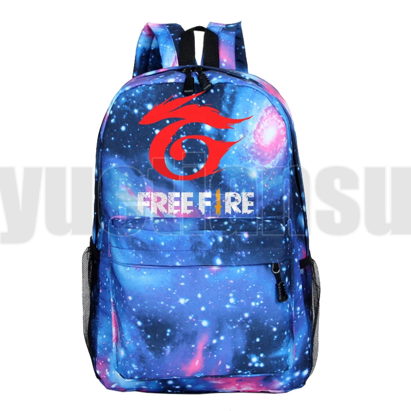 New School Bags for Teenage Girls Women Travelbags Free Fire Game Backpack Top Game Harajuku Free Fire Print Kids Bookbag Laptop