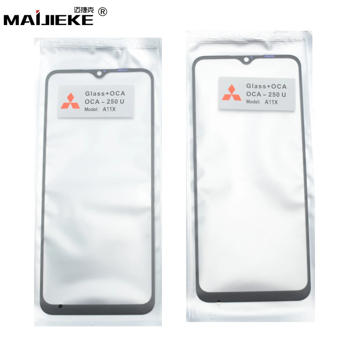 10PCS Screen Front Glass Lens with OCA Replacement for Oppo A52 A72 Reno 4 3 2 2Z K3 A11x A11 A3 A5 A7 A7x A9 Outer Glass Repair