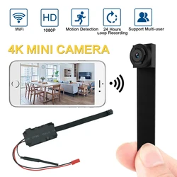 HD 4K 1080P Mini telecamera Wifi portatile P2P telecomando telecamera Wireless Micro Motion Detection Motion DV Live Streaming