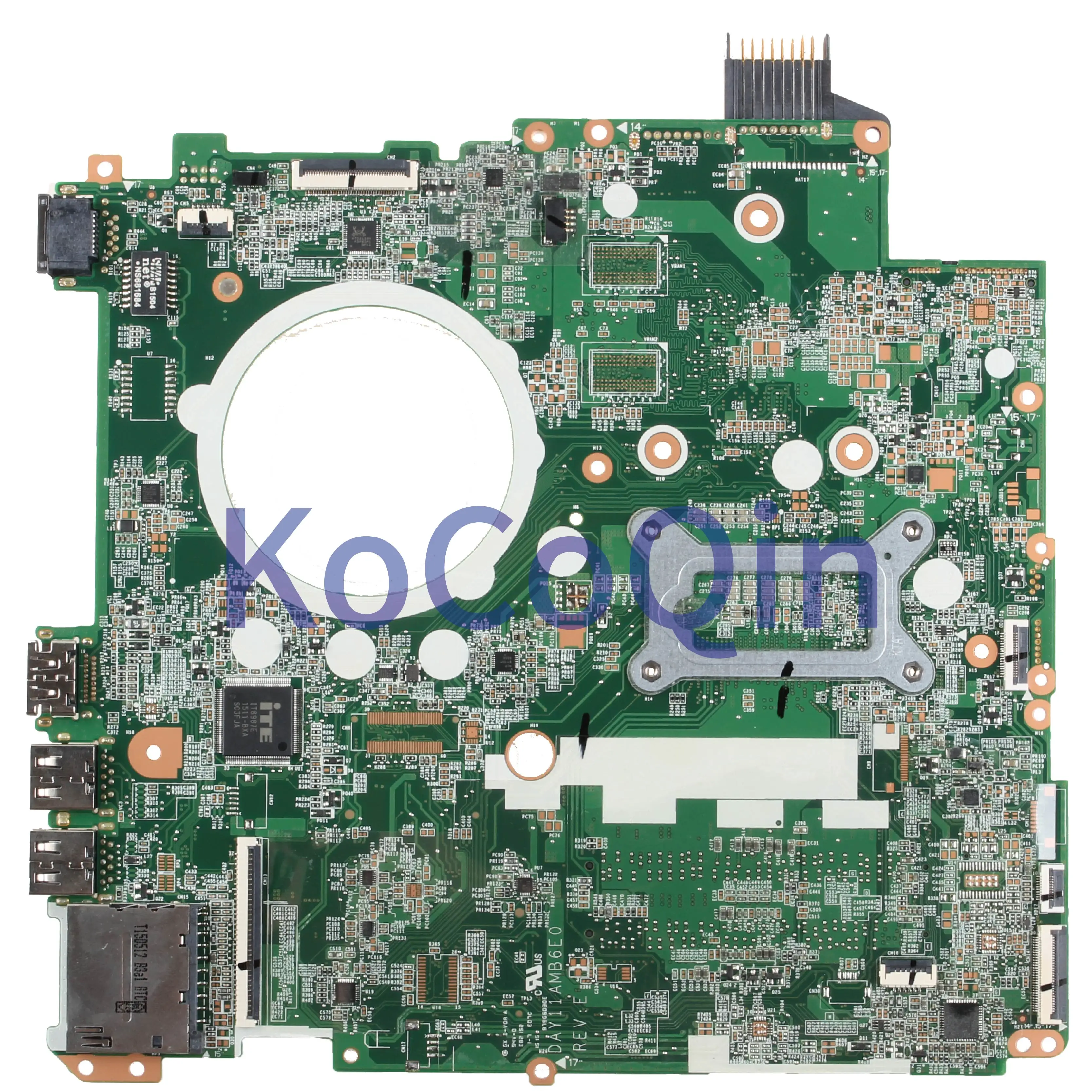 KoCoQin Laptop motherboard For HP Pavillion 15-P Core I5 15.6' inch Mainboard DAY11AMB6E0 SR1EF I5-4210U DDR3L