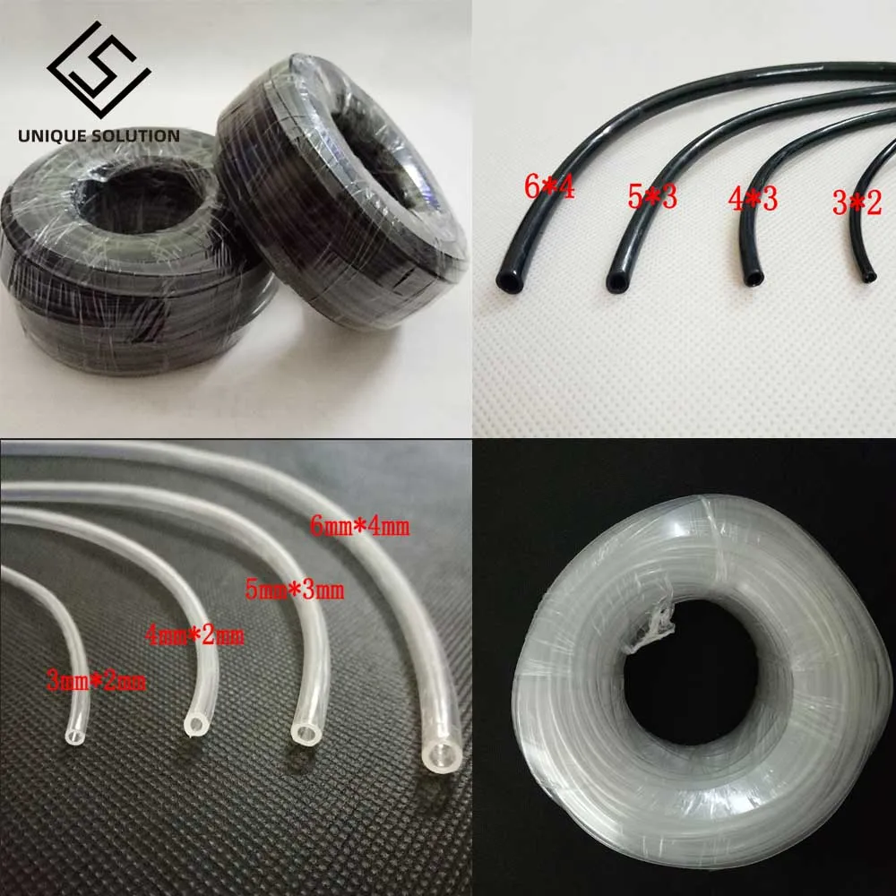 6mm*4mm 5*3mm Inkjet printer ink tube solvent ink hose pipe for Infiniti Gongzheng Mutoh Roland Mimaki printer hose tubing