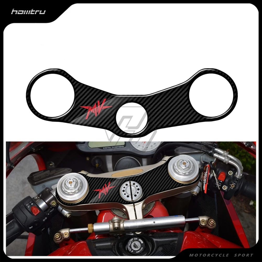 

3D Carbon-look Upper Triple Yoke Defender Case for MV Agusta F4 Models 2000-2006