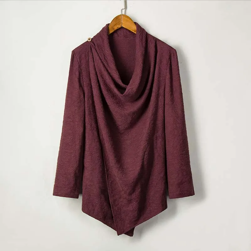 Chinese wind robes loose cotton and linen tops retro Chinese style Hanfu trousers linen windbreaker jacket