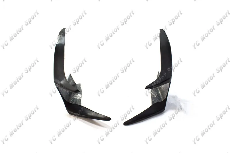 Car Accessories FRP Fiber Glass GD Style Front Canard 2pcs Fit For 1999-2002 R34 GTR Front Bumper Stingray Canards