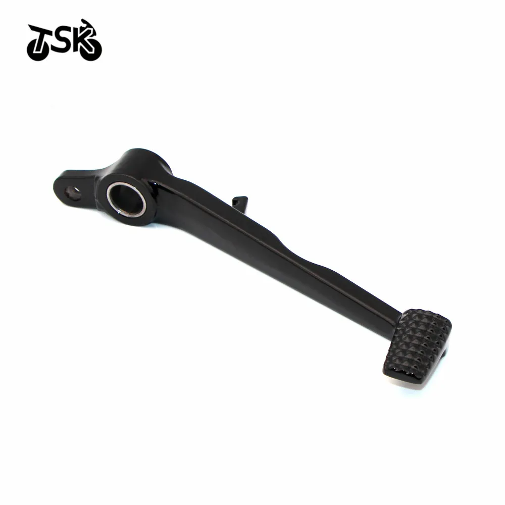 Black Rear Brake Pedal For Kawasaki Ninja ZX 10R 6R 2005 - 2008 ZX 636 ZX636 2005 - 2006