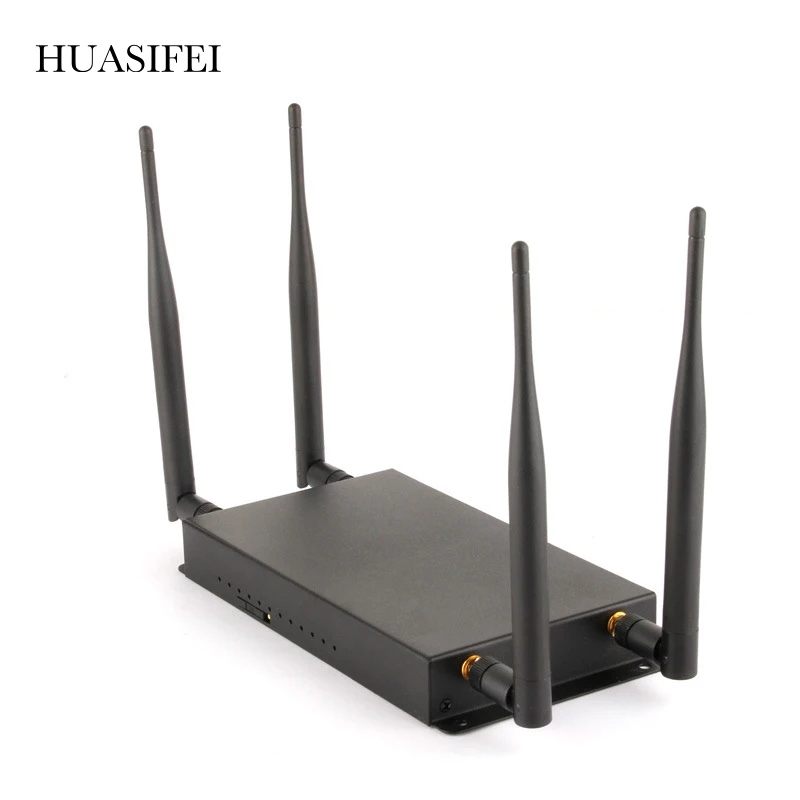 HUASIFEI 4G wireless router Dual Band Gigabit Wireless 8network ports with 1 SIM card slot POE power supply For Home Office
