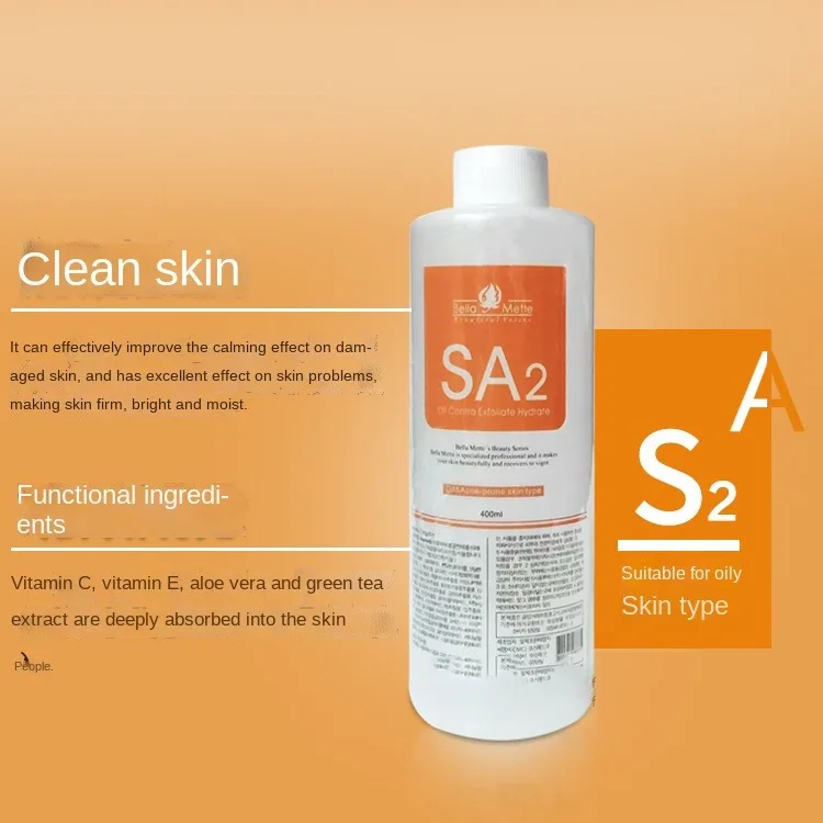 aqua peel solution skincare liquid/serum for oxygen jet small bubble machine AS1 AO3 SA2 solution serum 400ml per