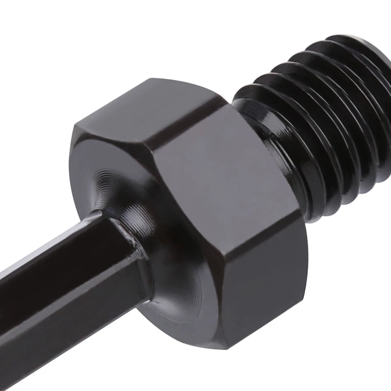 5/8-11" & M14 Gewinde auf 3/8 Sechskant-Spannschaft SDS Plus Adapter, geeignet für Diamant-Kernbohrer und Lochsägen, passend für Bohrhammer und elektrische Bohrmaschinen. – Detail 4