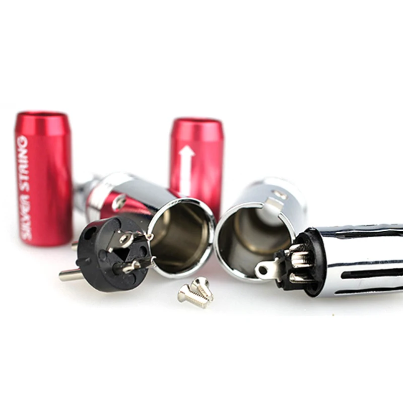 جديد جودة عالية مطلي الروديوم XLR إلى XRL موصل 3 دبوس أنثى أو ذكر التوازن التوصيل من نظام مكبر صوت كابل مكبر الصوت #5