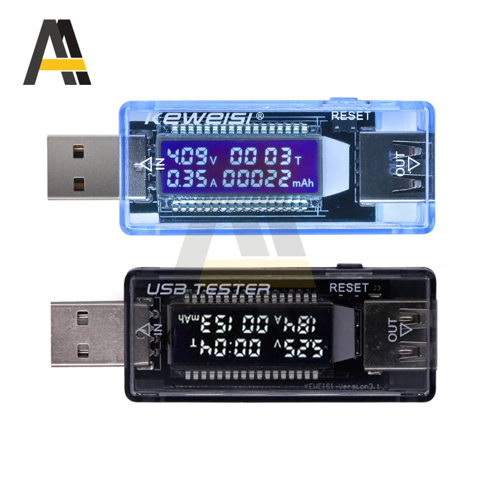 

3 в 1 USB Вольтметр 3A Амперметр Ток 4-20 В Тестер напряжения ЖК-цифровой дисплей Тестер емкости аккумулятора USB Индикатор заряда