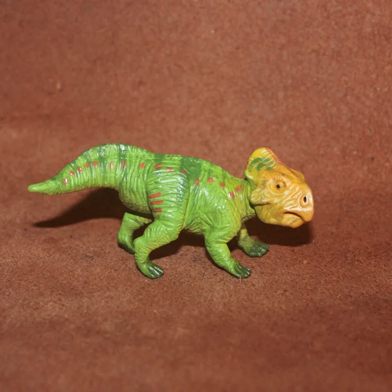 Simulation Wild Animal Dinosaur Model Figurines Jurassic Protoceratops Leptoceratops Fairy Garden Miniatures Action Figures Toys