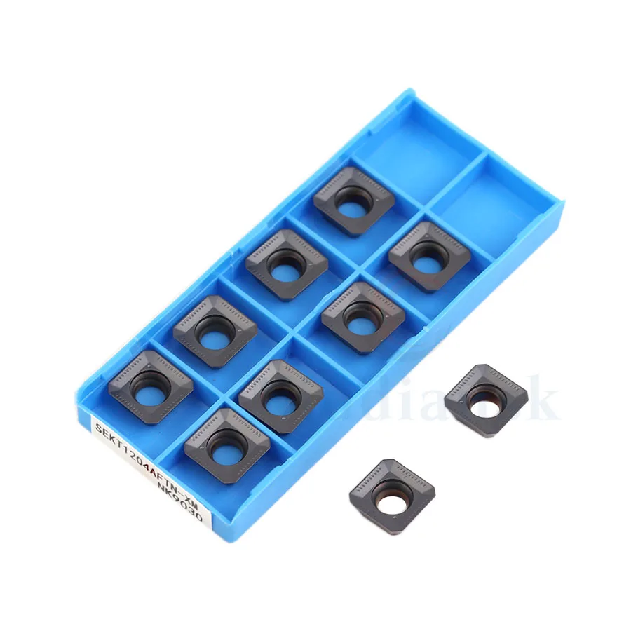 SEKT1204AFTN-XM fresa NK9030 fresa in metallo duro NK9018 inserti in metallo duro utensile per tornio CNC utensile per tornitura in acciaio inossidabile