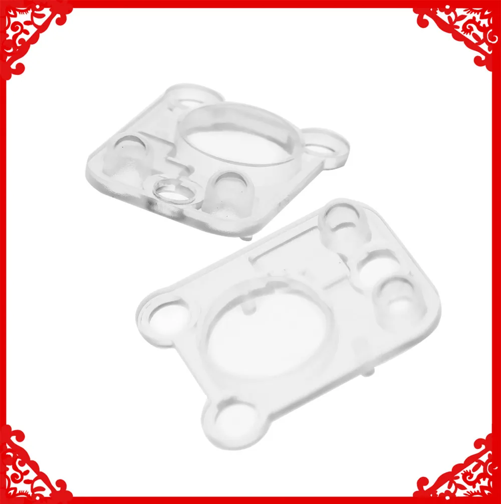 2PCS plastic headlight housing cover for rc hobby model car 1/10Traxxas for TRX-4 crawler land rover defender version hopup part