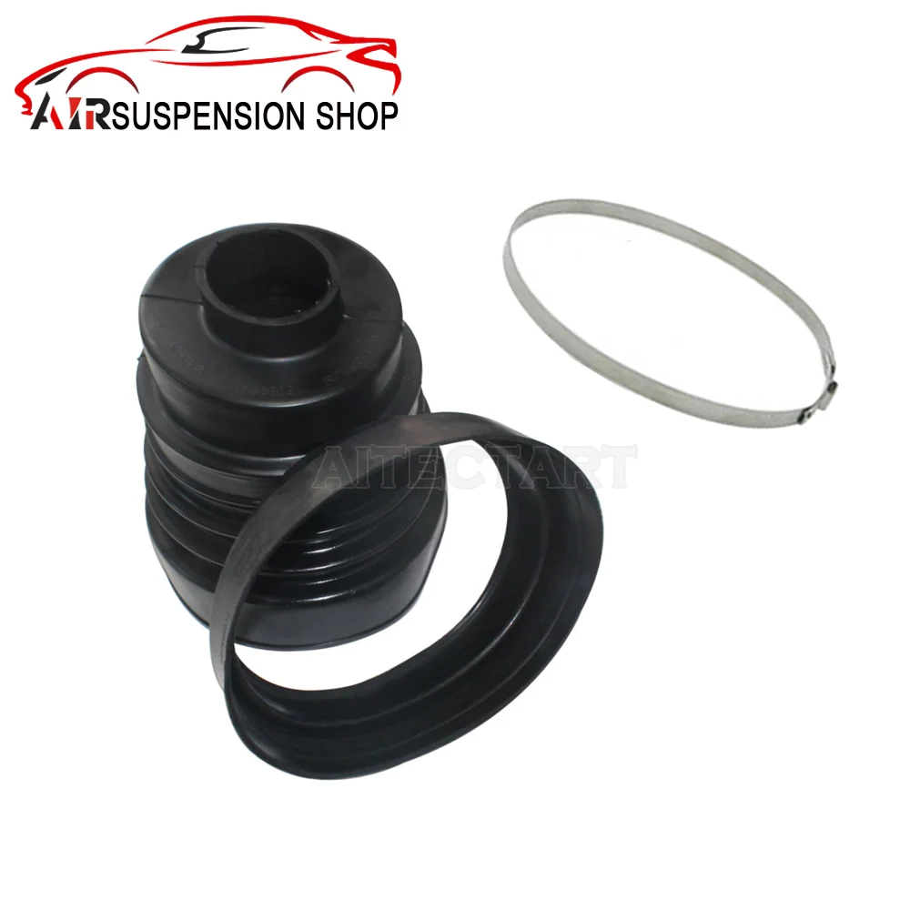 

1 Set Rear Dust Boot + Crimping Ring for Land Rover Range Rover Discovery 3 Air Suspension Shock Repair Kit RTD501090 RPD500880