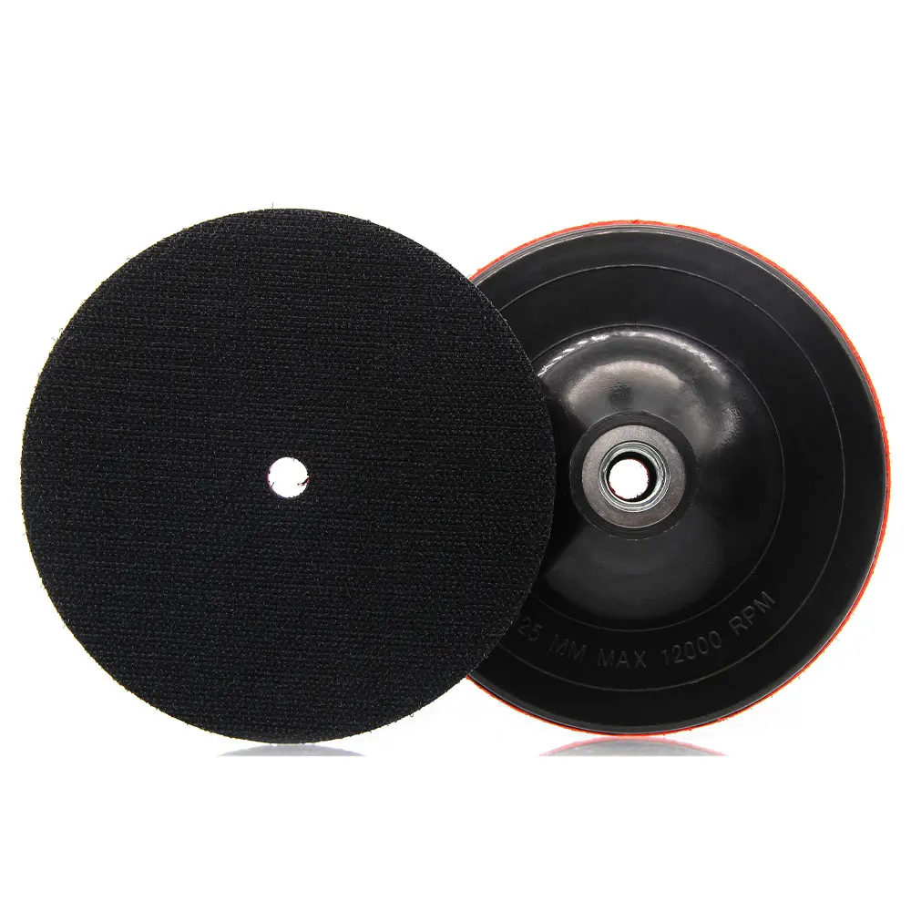 

5 Inch 125mm Plastic Backer Pads M14 Thread For Angle Grinder Car Polishing Stone Diamond Polishing Pad Holder Abrasive Tool