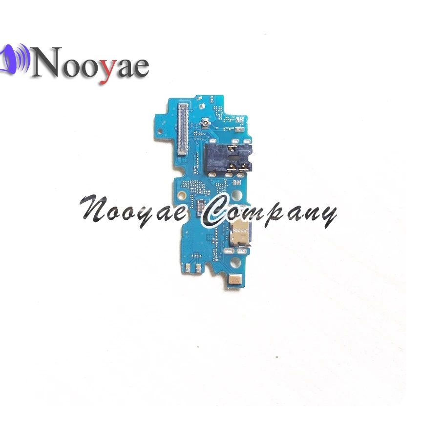 Novaphopat For Samsung A30S A307 A307F Micro USB Charger Charging Port Connector Flex Cable Mic Microphone Tracking