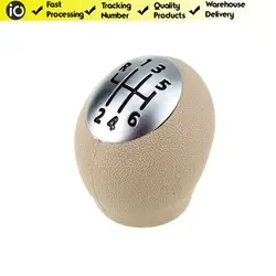 6 Speed Gear Knob For Renault Laguna 2 3 Megane Scenic Clio Master 6 Gang Beige Oem 328650024R Fast Shipment From Warehouse