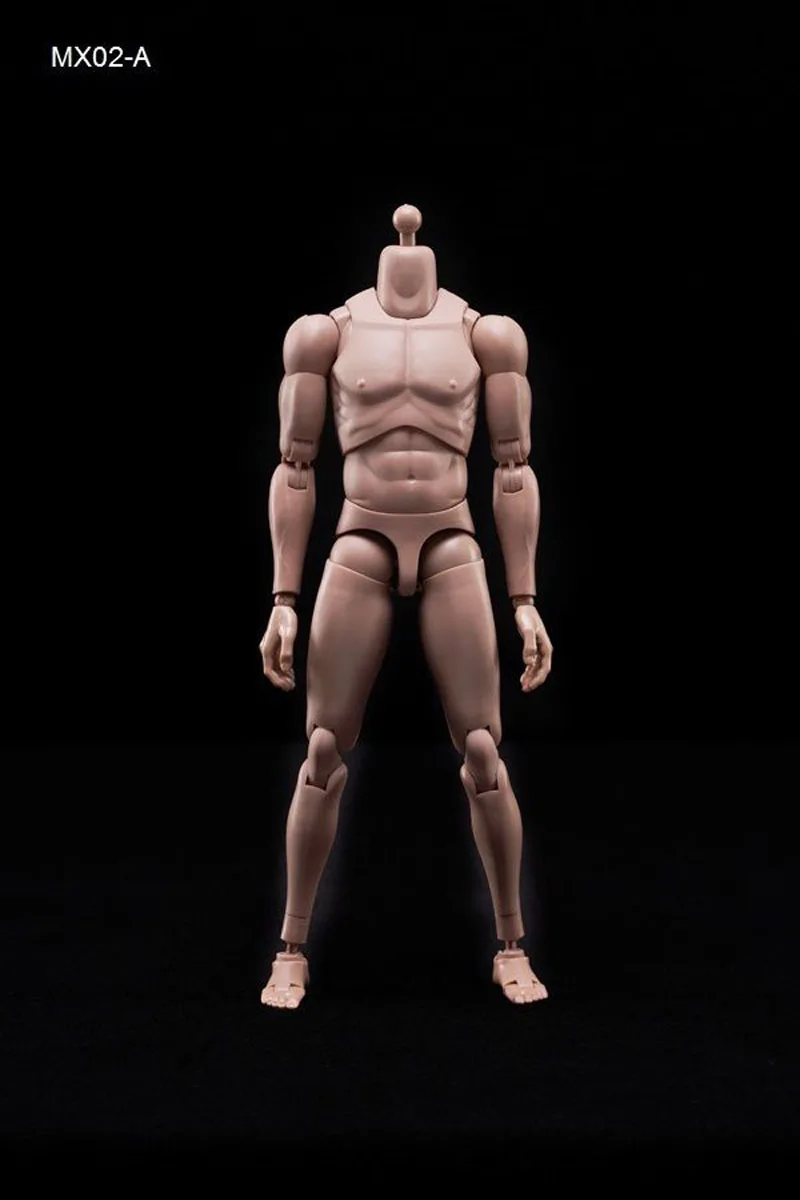 MX02-A/B 1/6 europa skóry mężczyzna działania figurka lalka 12 \'\'żołnierz Super elastyczny wspólne Body Fit 1:6 szef Sculpt zabawkowy Model