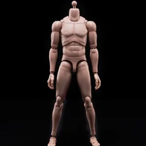 Männliche Actionfigur Puppe, superflexible Gelenke, Skulpt-Spielzeugmodellkopf, Europa Haut, 12 '' Soldat, Fit, MX02-A, 1: 6 12 Hauptverkäufe Männerpuppe sexy - №10