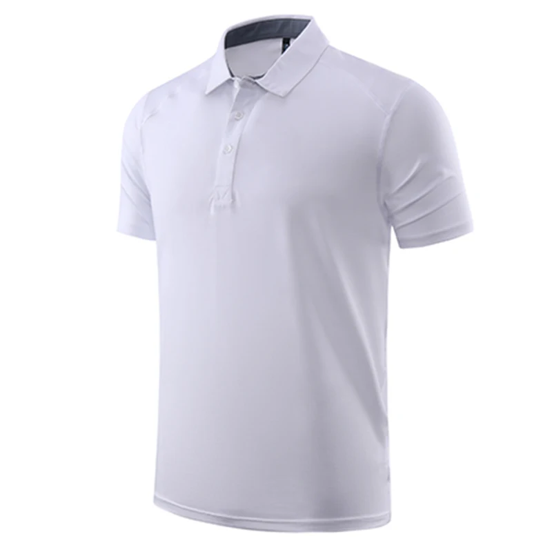 Camiseta respirável masculina de golfe, manga curta, roupa casual, lapela confortável, secagem rápida, verão, nova, Dropshipping