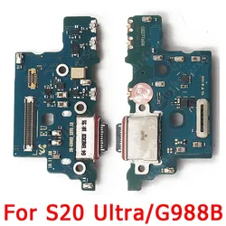 Charging Port for Samsung Galaxy S20 Ultra G988 USB Charge Board PCB Dock Connector Flex Cable Replacement Spare Parts