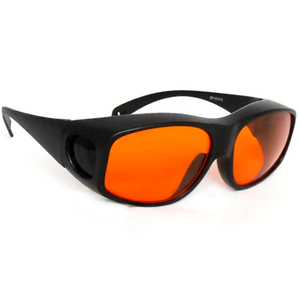 Safety Glasses Protective Goggles EP-3-9 for 190nm-540nm OD7+ Blue and Green Laser Protection