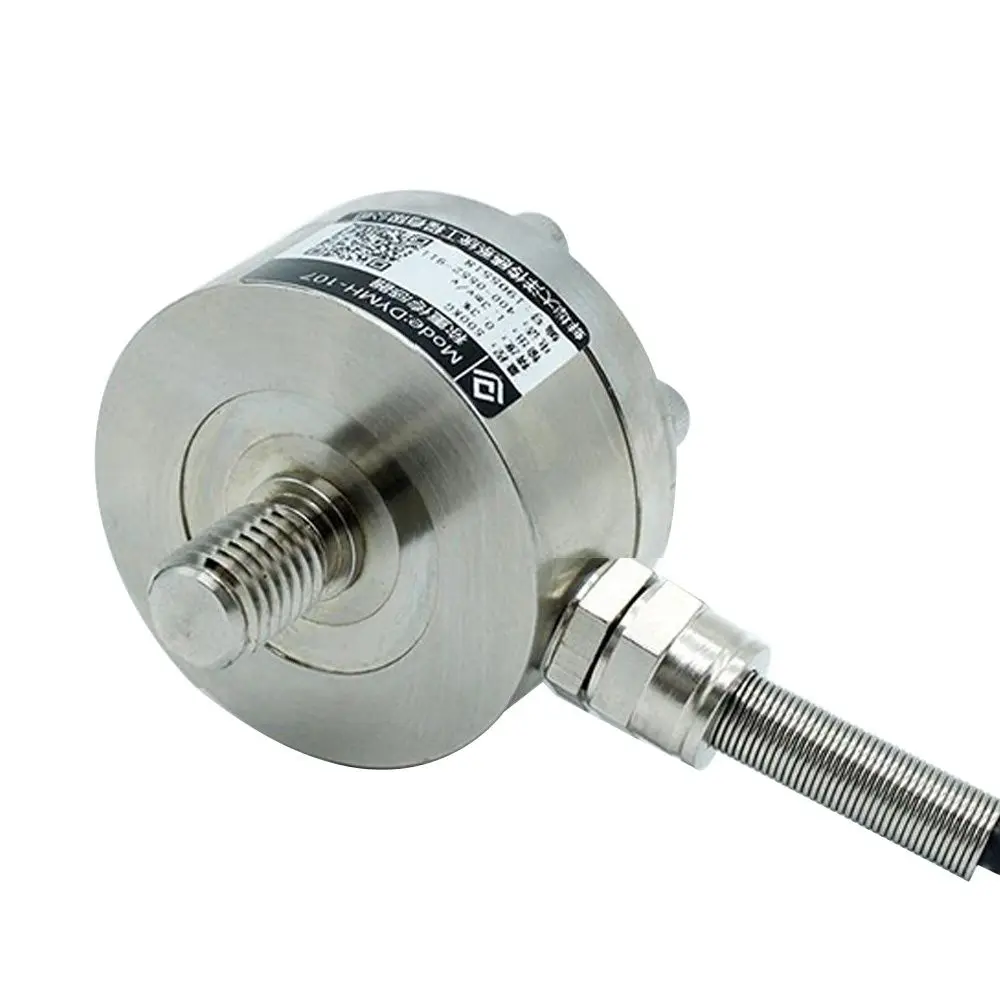 

Load Cell DYMH-107 Measurement Of Pressure And Tension Force Sensor 10KN Capacity Stainless Steel