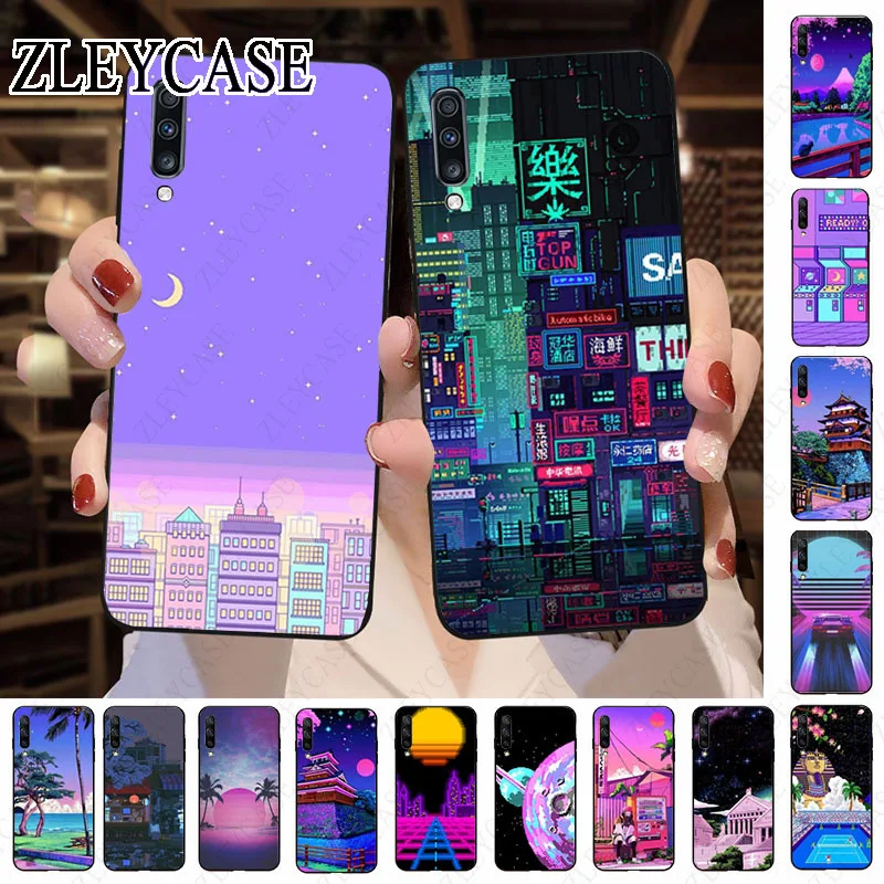 Art Pixel Aesthetic Phone Case For Samsung Galaxy A12 A13 A14 A20S A21S A22 A23 A32 A50 A51 A52 A53 A70 A71 A73 5G Shell cover