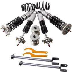 maxpeedingrods Adjustable Coilover for BMW E46 3 Series Coupe Estate Suspension for 328 320 M3 Adj.Height Coil Control arm