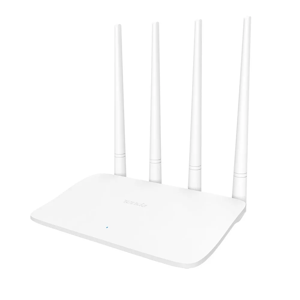 TENDA F6 V4.0 300M green wireless router 4 antenna Small and medium apartment Qualcomm wifi chip wifi relay amplification timing