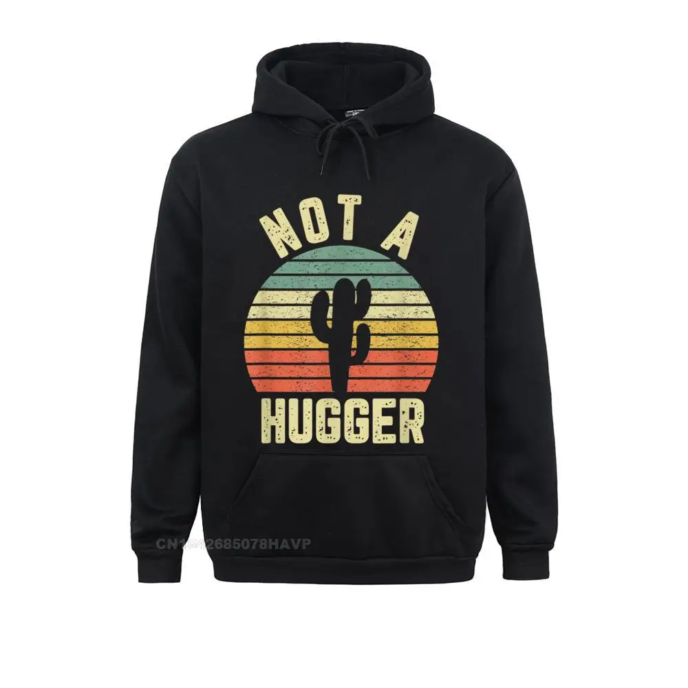 

Youth Long Sleeve Not A Hugger Hoodie Funny Shirt Cactus Sarcastic Tee Sweatshirts Casual Hoodies Hot Sale Cosie Clothes