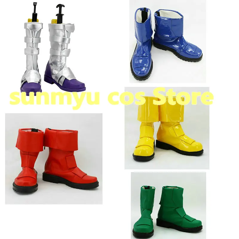 Botas de lirio Juken entai Gekiranger Gou Fukami Juken Fury Juken, zapatos de Cosplay, talla personalizada