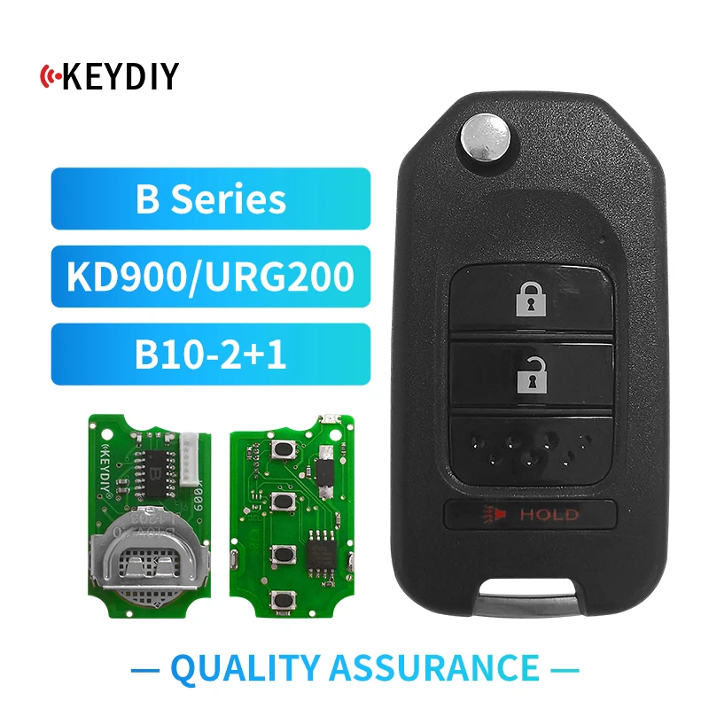 

KEYDIY B Series B10-2+1 2+1 Button Universal KD Remote Key for URG200/KD900/KD200 Key Programmer