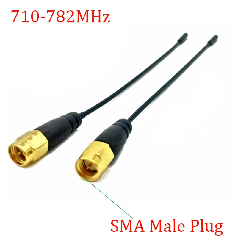 

1Pcs SMA Male Plug Antenna Connector SMA 710-782MHz 50 Ohm Cable Plug Aerial Adapter for WIFI Booster WLAN Modem Router PCI