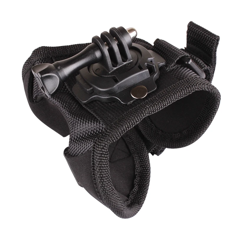 장갑 손목 밴드 360 도 회전 회전 핸드 스트랩 벨트 삼각대 마운트, GoPro Hero 9 8 7 6 5 Yi 4K Sjcam Eken Go Pro 액세서리