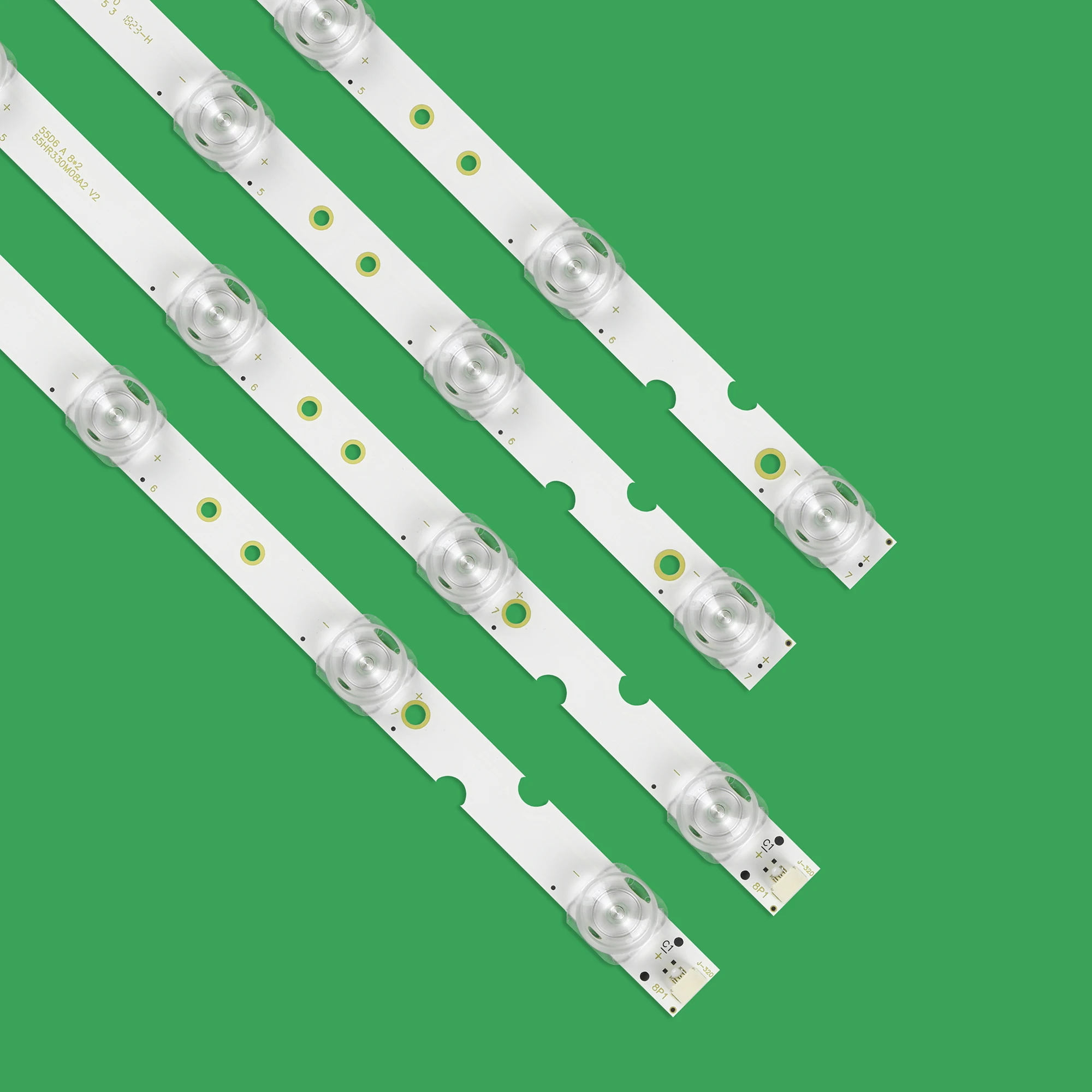 4 قطعة/المجموعة LED الخلفية قطاع ل طومسون 55UD6306 55UD6406 55UD6406X1 ل TCL 55S425 55S425LACA GIC55LB111 GIC55LB112 3030F2.1D