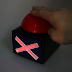 2023 New Game Answer Buzzer Alarm Button With Sound Light Trivia Quiz Got Talent Buzzer