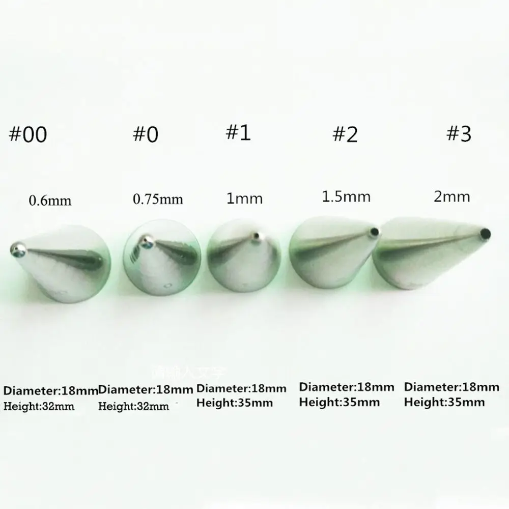 1PCs 둥근 미세 구멍 Icing 배관 노즐 케이크 장식 노즐 크림 팁 장식 과자 도구 제과 장비