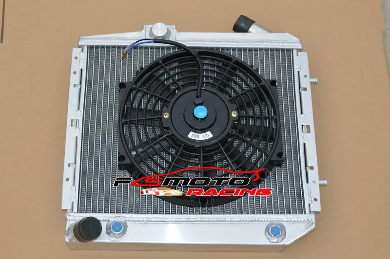 52MM Aluminum Cooling Radiator for 1985-1991 RENAULT 5 SUPER 5/R5 9/11 GT TURBO 1986 1987 1988 1989 1990 1991