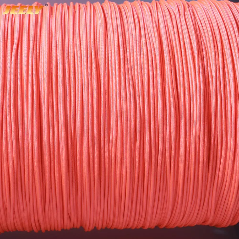 JEELY 250kg 2.1mm UHMWPE Fiber Core Polyester Outer Sleeve Rope 10M