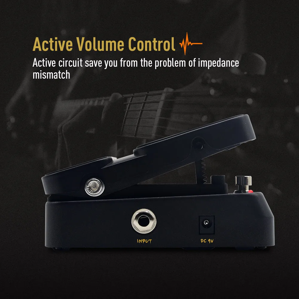 SONICAKE VolWah Active Volume Control & Wah Expression Pedal QEP-01 Guitar Parts Accessories