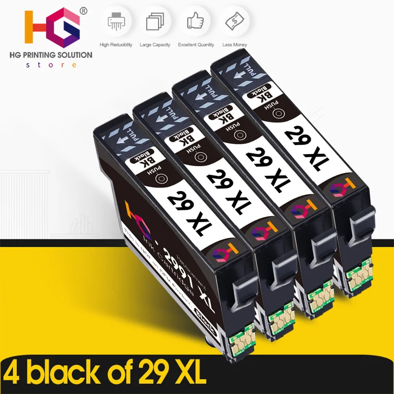 ALIZEO 29XL Ink Cartridges Compatible T29XL T2991 For Epson XP235 XP245 XP247 XP255 XP257 XP332 XP335 Printer