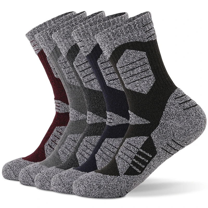 Winter Men Cotton Warm Ski Socks Cushion Walking Comfortable Trekking Hiking Sports Thermal Socks Snowboard Thermosocks image 4