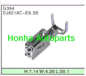 6.3 MM Auto Crimp Wire Terminal Loose Car Elcetrical Connector Mental Pins DJ6218C-E6.3B