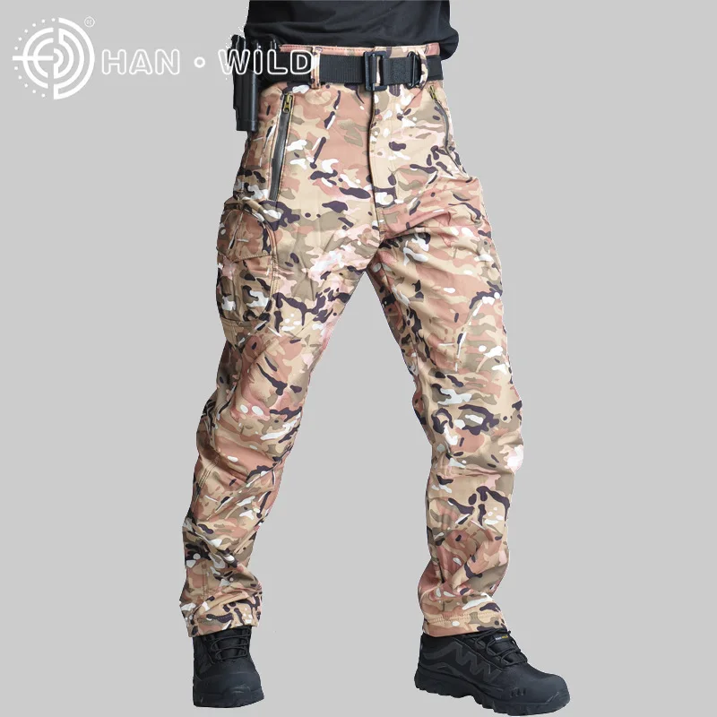 Tactische Heren Broek Outdoor Camping Wandelen Camouflage Broek Windbreaker Waterdicht Militaire Jacht Combat Camo Broek