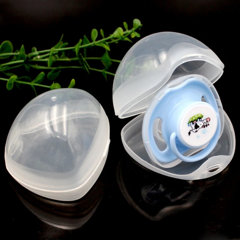 Portable Baby Nipple Box Boy Girl Infant Pacifier Cradle Case Holder Soother Box Dropship